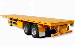2 axle flatbed trailer Chinaheavylift