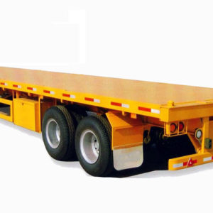 2 axle flatbed trailer Chinaheavylift