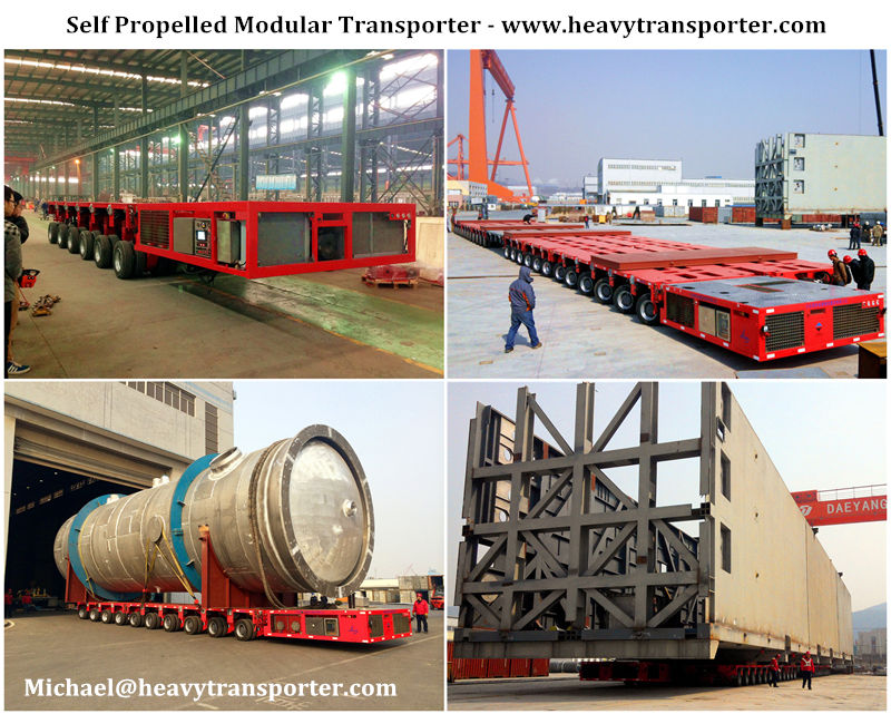 Self Propelled Modular Transporter - www.heavytransporter.com