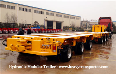 Hydraulic Modular Trailer/Multi Axle - www.heavytransporter.com