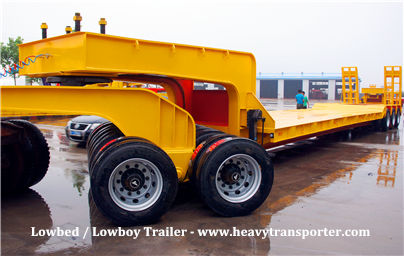 Lowbed  Lowboy Trailer - www.heavytransporter.com